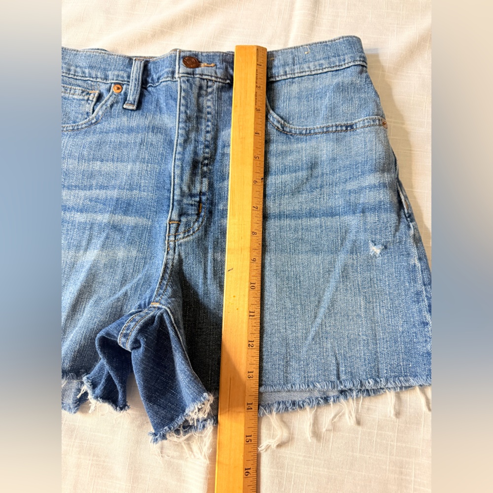 Madewell High Rise Denim Shorts Women’s Size‎ 27 - Picture 6 of 11